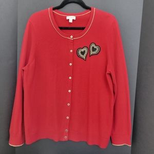 Riley & Rae women sweeter red xl